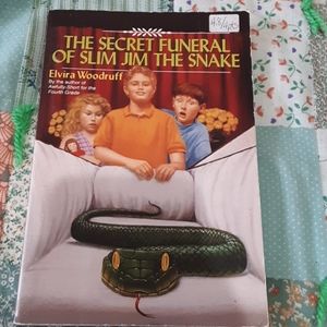 A book: the secret funeral of Slim Jim the snake